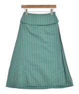 JIL SANDER（ジルサンダー）ロング・マキシ丈スカート 緑 サイズ:30(XL位) レディース/2200631197256