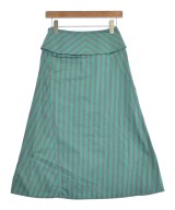 JIL SANDER（ジルサンダー）ロング・マキシ丈スカート 緑 サイズ:30(XL位) レディース/2200631197256