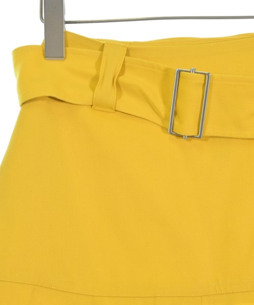 JIL SANDER（ジルサンダー）ロング・マキシ丈スカート 黄 サイズ:30(S位) レディース/2200631233206