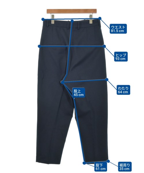 JIL SANDER（ジルサンダー）スラックス 紺 サイズ:48(L位) メンズ/2200631767275