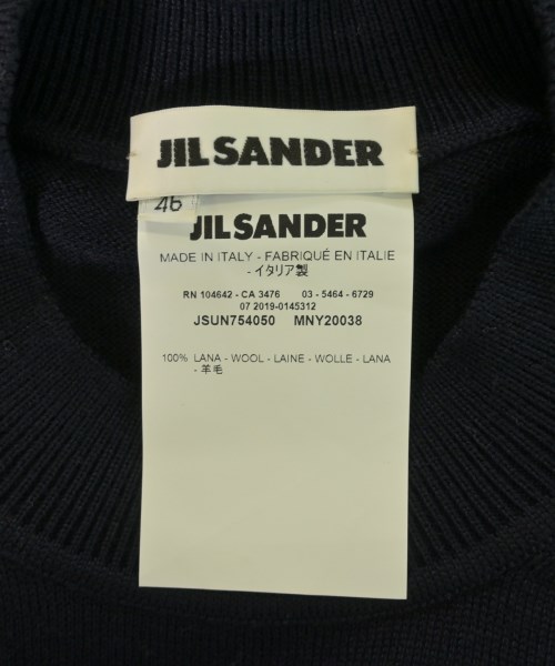 JIL SANDER（ジルサンダー）ニット・セーター 紺 サイズ:46(M位) メンズ/2200632117055
