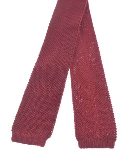 JIL SANDER（ジルサンダー）ネクタイ 赤 サイズ:- メンズ/2200632204045