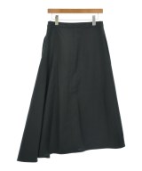 JIL SANDER（ジルサンダー）ひざ丈スカート 黒 サイズ:36(XS位) レディース/2200632217014