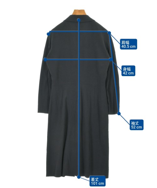 JIL SANDER（ジルサンダー）コート 黒 サイズ:38(S位) レディース/2200632752010