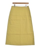JIL SANDER（ジルサンダー）ロング・マキシ丈スカート 黄 サイズ:36(XS位) レディース/2200633056209