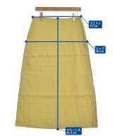 JIL SANDER（ジルサンダー）ロング・マキシ丈スカート 黄 サイズ:36(XS位) レディース/2200633056209
