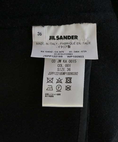 JIL SANDER（ジルサンダー）チェスターコート 黒 サイズ:36(XS位) レディース/2200633079017