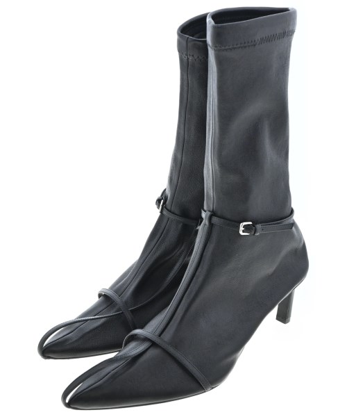 JIL SANDER（ジルサンダー）ブーツ 黒 サイズ:EU38(24.5cm位) レディース/2200633079451