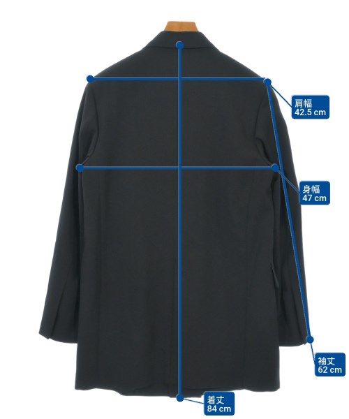 JIL SANDER（ジルサンダー）テーラードジャケット 黒 サイズ:46(M位) メンズ/2200632644063