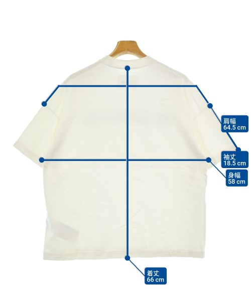 JIL SANDER（ジルサンダー）Tシャツ・カットソー 白 サイズ:S メンズ/2200618882069