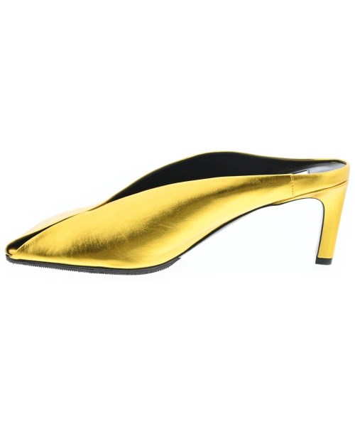 JIL SANDER（ジルサンダー）パンプス ゴールド サイズ:EU37(23.5cm位) レディース/2200590237123