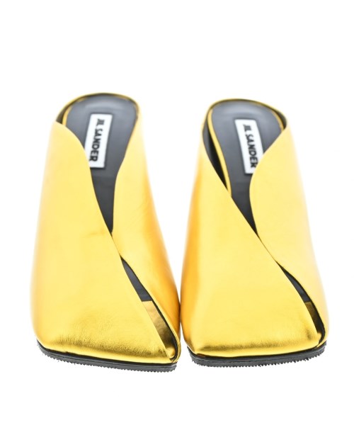 JIL SANDER（ジルサンダー）パンプス ゴールド サイズ:EU37(23.5cm位) レディース/2200590237123