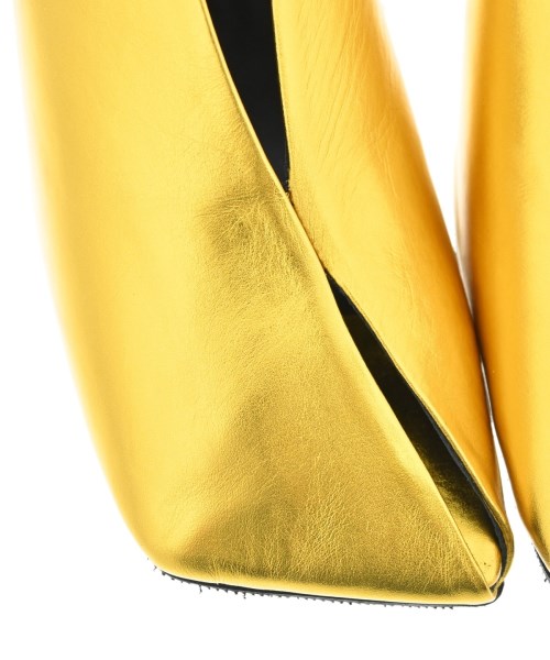 JIL SANDER（ジルサンダー）パンプス ゴールド サイズ:EU37(23.5cm位) レディース/2200590237123