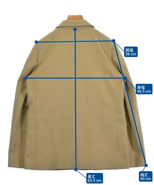 JIL SANDER（ジルサンダー）ジャケット ベージュ サイズ:32(XXS位) レディース/2200602720032
