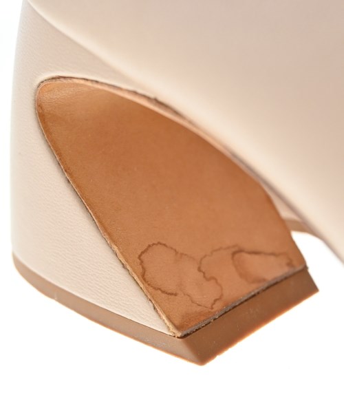 JIL SANDER（ジルサンダー）パンプス ベージュ サイズ:EU38(24.5cm位) レディース/2200607026115