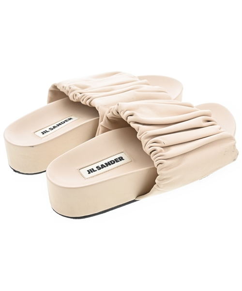 JIL SANDER（ジルサンダー）サンダル ベージュ サイズ:EU37(23.5cm位) レディース/2200606704021