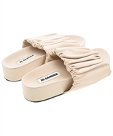 JIL SANDER（ジルサンダー）サンダル ベージュ サイズ:EU37(23.5cm位) レディース/2200606704021