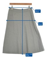 JIL SANDER（ジルサンダー）ロング・マキシ丈スカート グレー サイズ:36(XS位) レディース/2200607986013