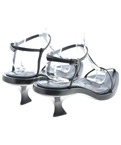 JIL SANDER（ジルサンダー）サンダル 黒 サイズ:EU38(24.5cm位) レディース/2200605974333