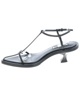 JIL SANDER（ジルサンダー）サンダル 黒 サイズ:EU38(24.5cm位) レディース/2200605974333