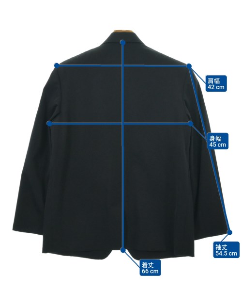JIL SANDER（ジルサンダー）テーラードジャケット 紺 サイズ:32(XXS位) レディース/2200611241047