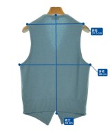 JIL SANDER（ジルサンダー）ベスト 青 サイズ:44(S位) メンズ/2200606114448