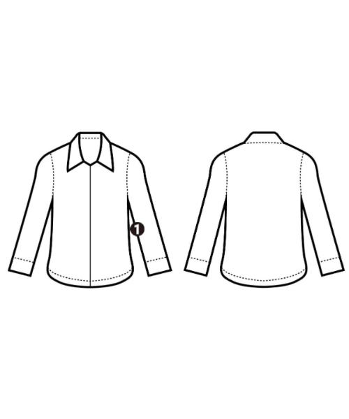 JIL SANDER（ジルサンダー）カジュアルシャツ 紺 サイズ:36(XS位) レディース/2200612755055