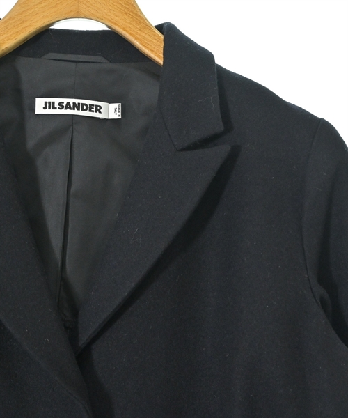 JIL SANDER（ジルサンダー）チェスターコート 紺 サイズ:38(S位) レディース/2200612890015
