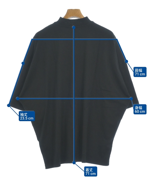 JIL SANDER（ジルサンダー）Tシャツ・カットソー 黒 サイズ:M メンズ/2200613031103