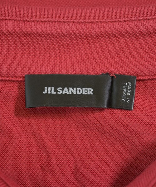 JIL SANDER（ジルサンダー）ポロシャツ 赤 サイズ:M メンズ/2200608793016