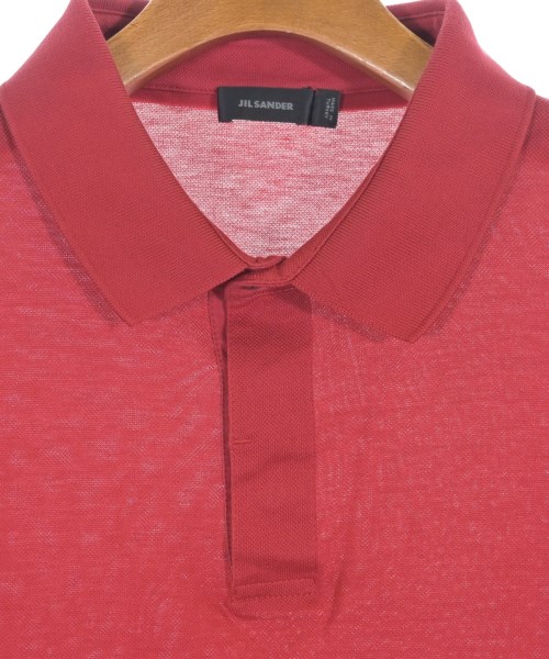 JIL SANDER（ジルサンダー）ポロシャツ 赤 サイズ:M メンズ/2200608793016