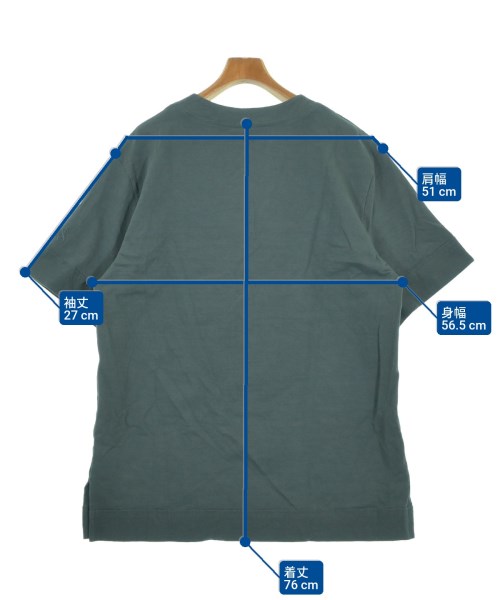 JIL SANDER（ジルサンダー）Tシャツ・カットソー 緑 サイズ:M メンズ/2200613583152