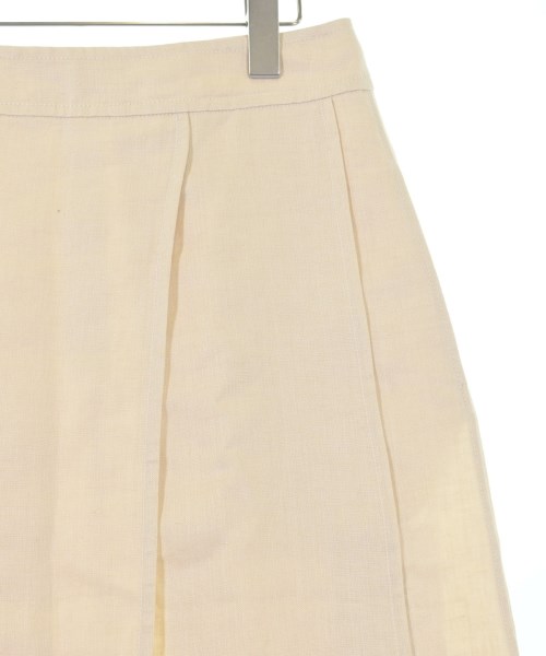 JIL SANDER（ジルサンダー）ひざ丈スカート ベージュ サイズ:34(XS位) レディース/2200614711127