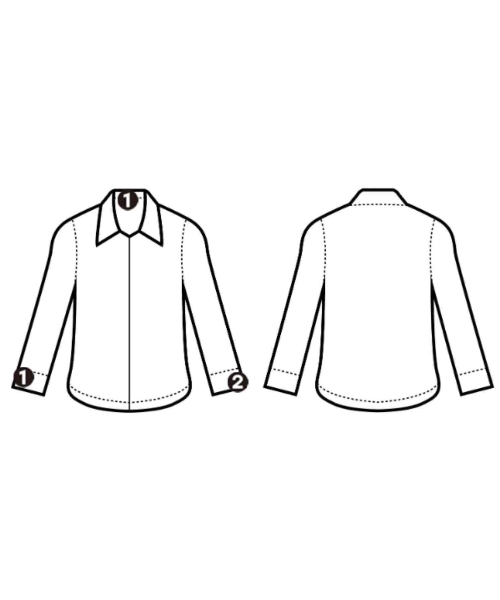 JIL SANDER（ジルサンダー）ブラウス 白 サイズ:36(S位) レディース/2200614839050