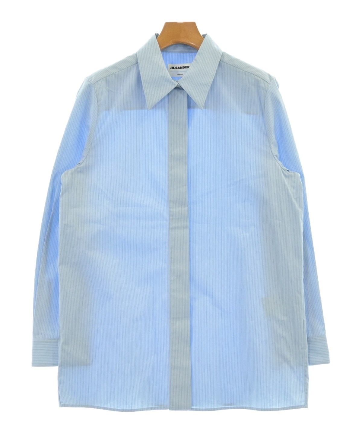 JIL SANDER（ジルサンダー）カジュアルシャツ 青 サイズ:34(XS位