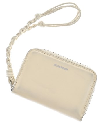 JIL SANDER ジルサンダー 財布・ケース  白 【古着】【中古】【送料無料】 JIL SANDER - JIL SANDER ジルサンダー 財布・コインケース 白 【古着