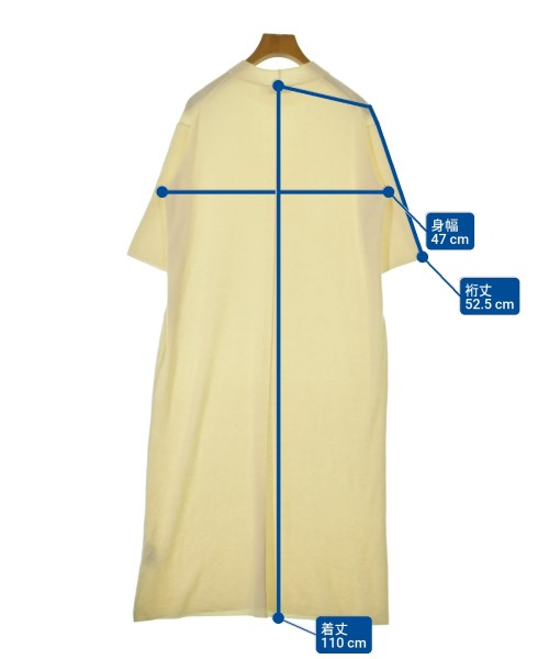 JIL SANDER（ジルサンダー）ワンピース 白 サイズ:38(S位) レディース/2200615499314