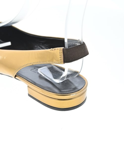 JIL SANDER（ジルサンダー）サンダル ゴールド サイズ:EU37(23.5cm位) レディース/2200615499437