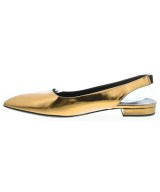 JIL SANDER（ジルサンダー）サンダル ゴールド サイズ:EU37(23.5cm位) レディース/2200615499437