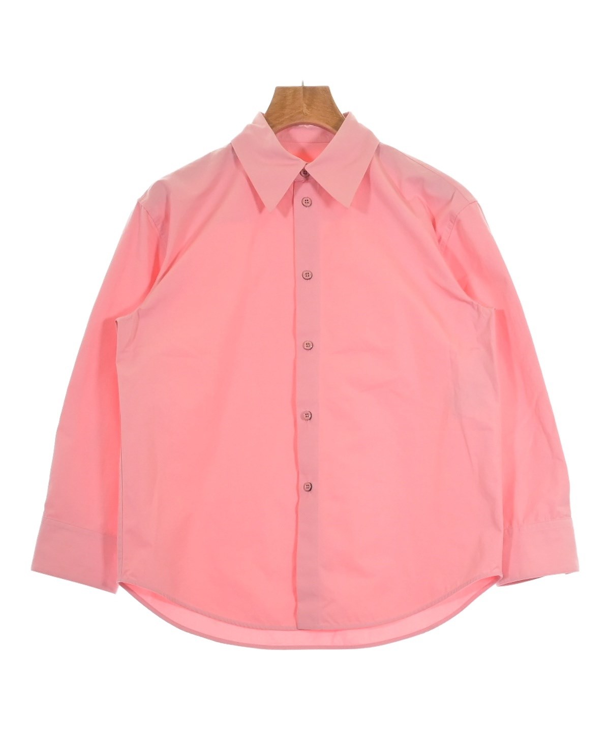 JIL SANDER ピンクシャツ　32 JIL SANDER（ジルサンダー）カジュアルシャツ ピンク サイズ:32(XXS位