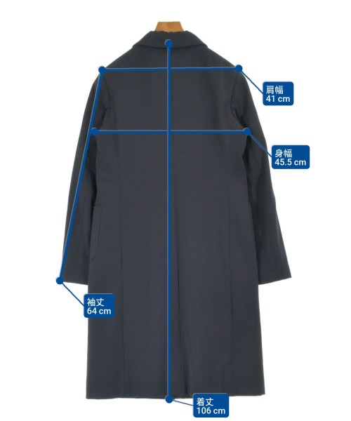 JIL SANDER（ジルサンダー）チェスターコート 紺 サイズ:36(XS位) レディース/2200615916040