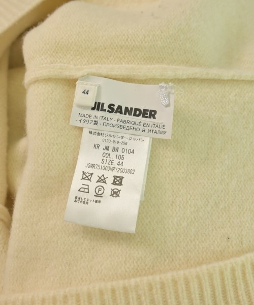 JIL SANDER（ジルサンダー）ニット・セーター 白 サイズ:44(S位) メンズ/2200616018033