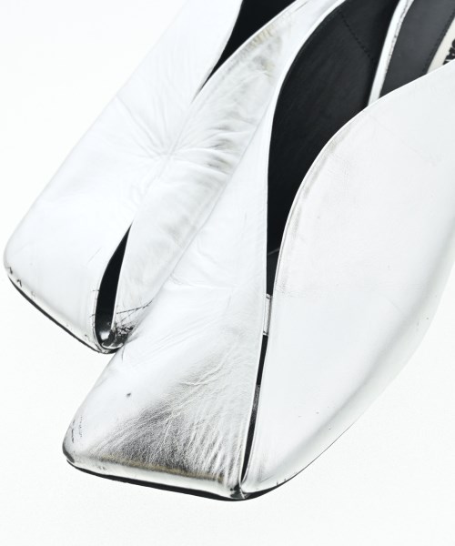 JIL SANDER（ジルサンダー）パンプス シルバー サイズ:EU39(25.5cm位) レディース/2200616312100