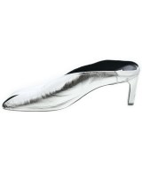 JIL SANDER（ジルサンダー）パンプス シルバー サイズ:EU39(25.5cm位) レディース/2200616312100