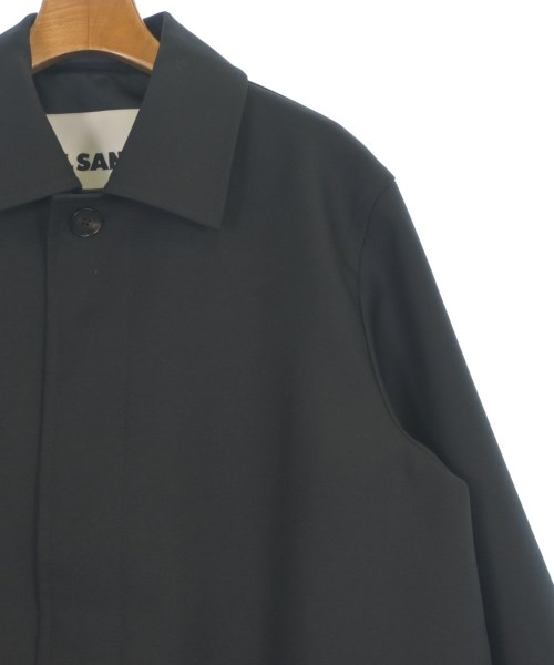 JIL SANDER（ジルサンダー）ステンカラーコート 黒 サイズ:44(S位) メンズ/2200616547052