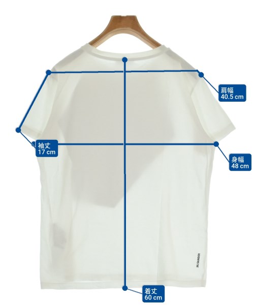 JIL SANDER（ジルサンダー）Tシャツ・カットソー 白 サイズ:S レディース/2200617129035