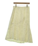 JIL SANDER（ジルサンダー）ロング・マキシ丈スカート 白 サイズ:38(S位) レディース/2200617492016