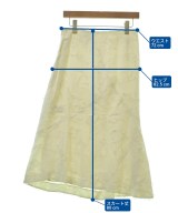 JIL SANDER（ジルサンダー）ロング・マキシ丈スカート 白 サイズ:38(S位) レディース/2200617492016