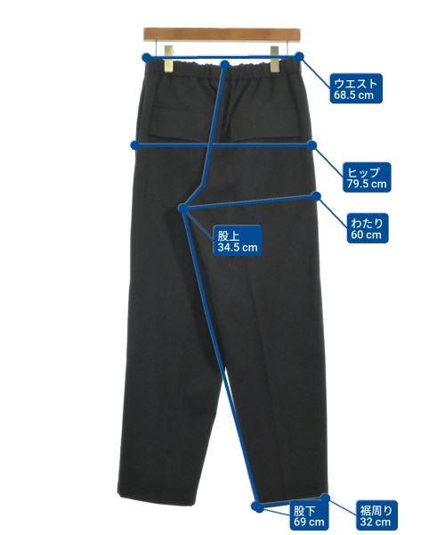 JIL SANDER（ジルサンダー）その他 黒 サイズ:44(S位) メンズ/2200618949304