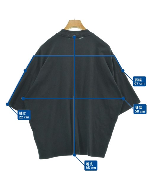 JIL SANDER（ジルサンダー）Tシャツ・カットソー 黒 サイズ:S メンズ/2200614003130